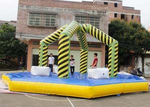 Quality Gauntlet Challenge Wrecking Ball Inflatable Wipeout Game Easy Assembly wholesale