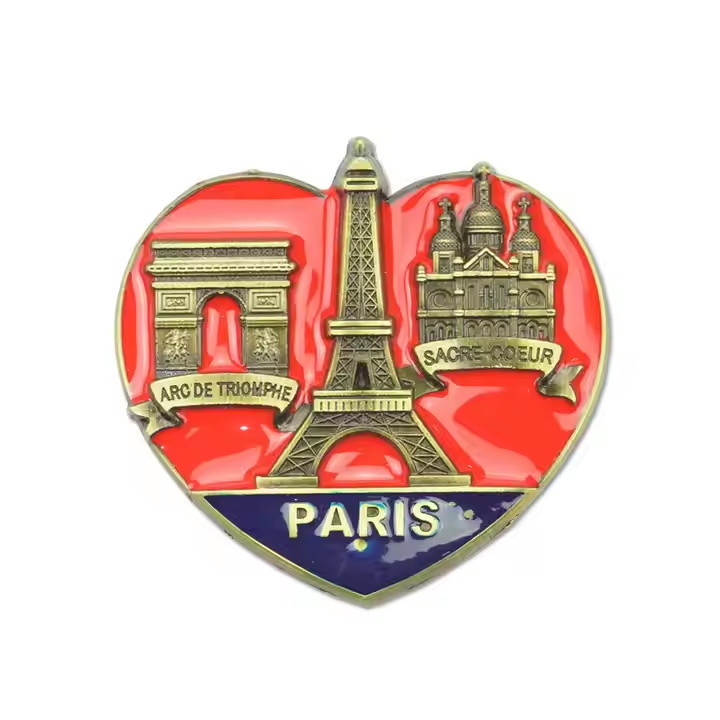 Metal Fridge Magnets Souvenir Gift Local Landmark Building 