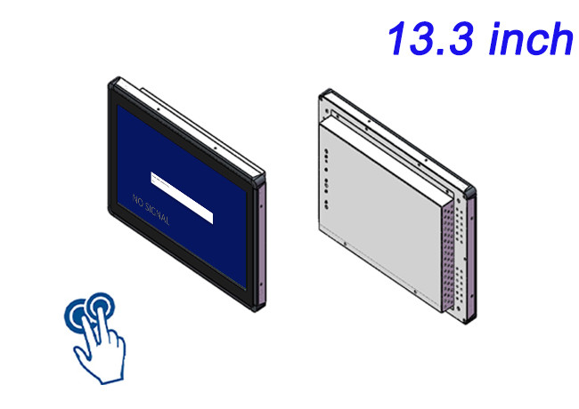 13.3-Inch Touch Embedded Monitor for Interactive Displays, Retail Systems, Smart Appliances, and Digital Signage