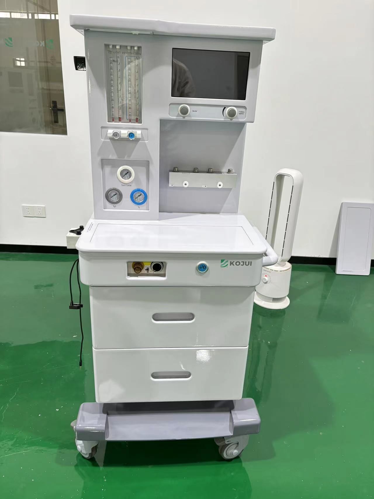 Biomedical Equipment For Anesthesia Machine NewBright A6 Gas Source O2 0.28～0.6MPa And Customized Support OEM