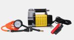 DC12V Metal Portable Car Tyre Inflator With Metal Pressure Gauge And Hose