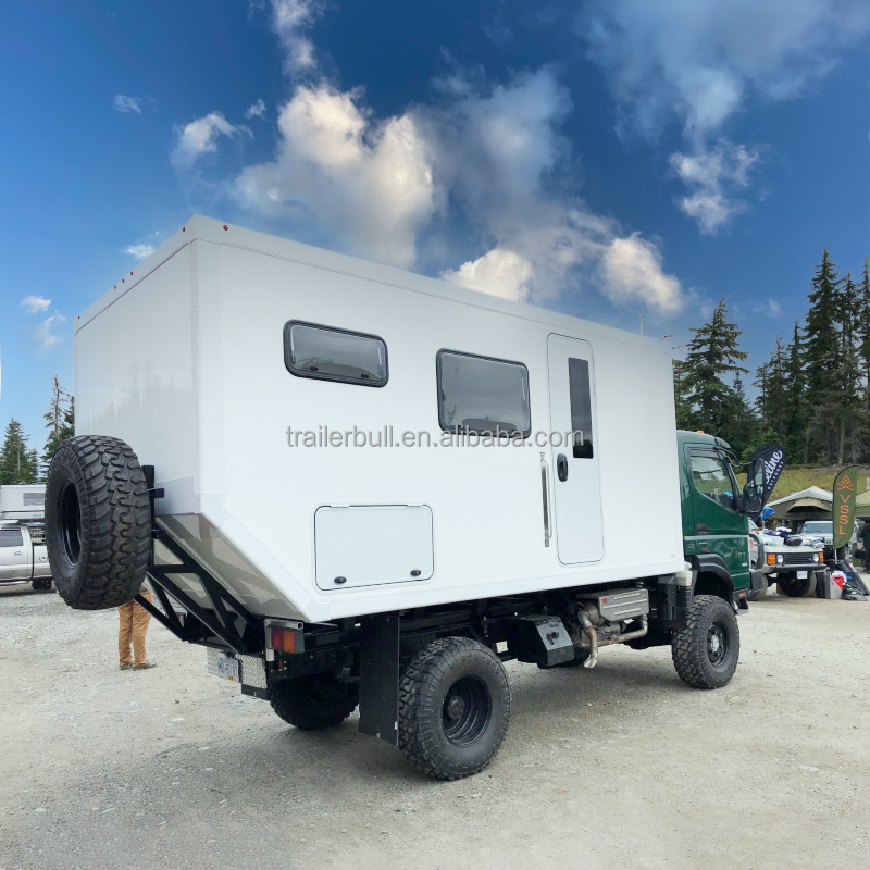 Temperature Controlled FRP Motorhome Truck Camper Box with Alu Extrusion for Camping