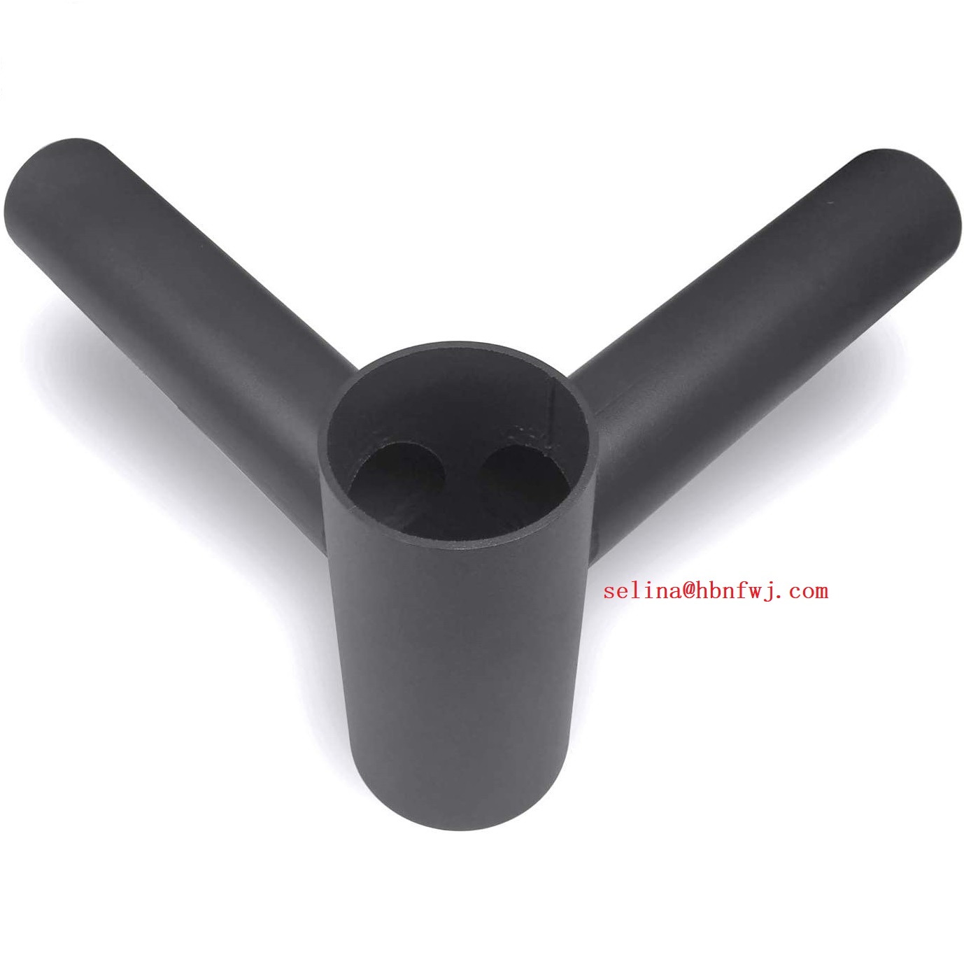 90 Deg. Twin Spoke Pole Top Mount Bracket with Single-side Structure and Any Color