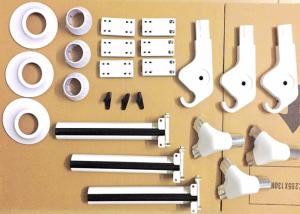 Quality White Medical Machining Parts Instrument Rack Accessories Multi Color wholesale
