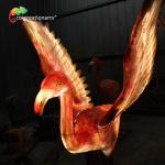 CE Customise Fiberglass Animal Statues Flamingo