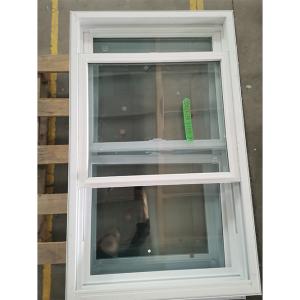 Quality Tempered Glass UPVC Double Hung Window House Replacement Windows wholesale