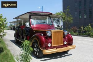 Quality Luxury Antique 12 Seater Classic Electric Cars Lead Acid Cell Battery Operated wholesale