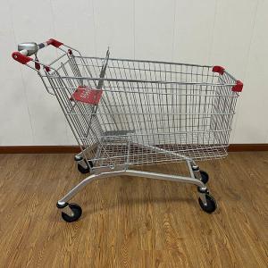 Quality 240L Convenience Store Galvanized European Market Supermarket Shopping Trolley wholesale