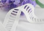Flat Ladder Water Soluble Lace Trim , Decorative Lace Edging For Underwear /
