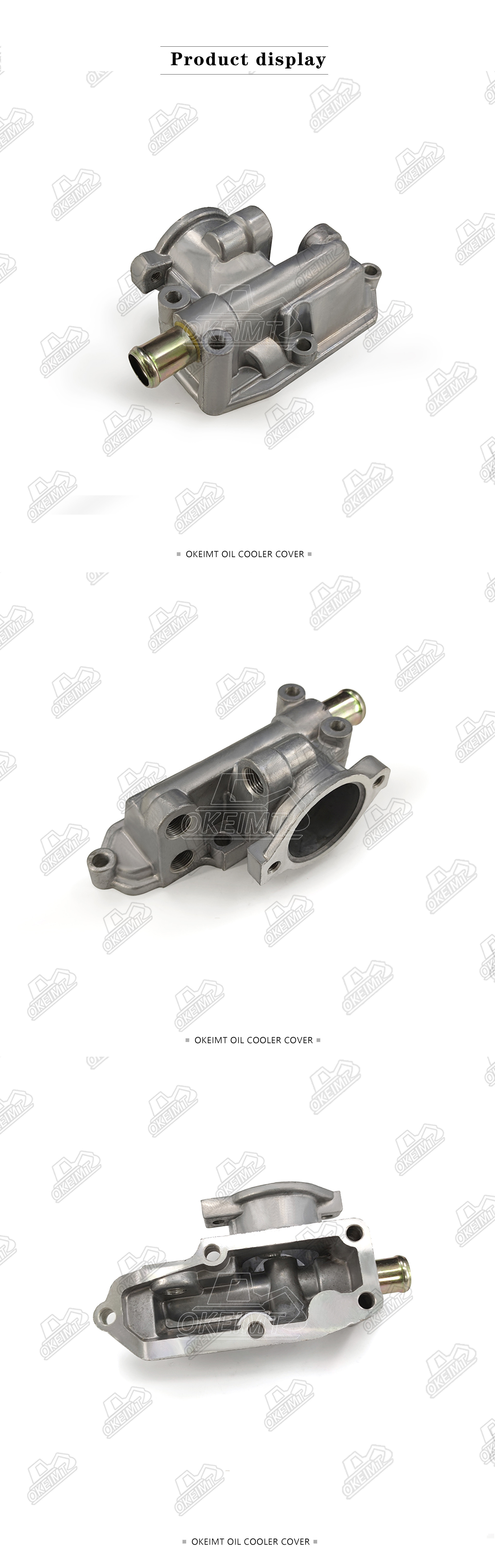 Automotive Thermostat Housing Cover For DOOSAN DH55 Thermostat Seat
