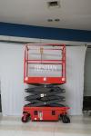 Semi Electric Small Scissor Lift Table Platform 4.8M Narrow Aisle Capabilities