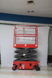 Quality Semi Electric Small Scissor Lift Table Platform 4.8M Narrow Aisle Capabilities wholesale