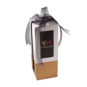 Quality Recycled Paper Food Packaging Wine Box With Lid CE FSC IOS9001 Approval wholesale
