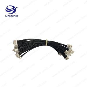Quality jst phr - 4 2.0mm Natural connectors and 24AWG black PVC cable wire harness wholesale