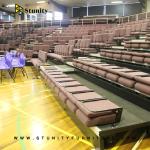 SGS Approved UV Resistant Telescopic Bleacher Seating