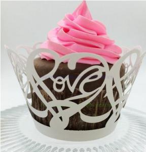 Quality ivory white Cupcake wrappers for wedding Party wholesales wholesale