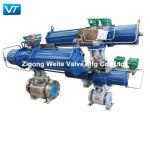 Pneumatic Operated Hydraulic ESD Valve ANSI B16.34 For Liquefied Petroleum Gas