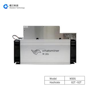 Quality SHA-256 Asic BTC Miners , Whatsminer M30s 88th 86T 84T Crypto Miner Machine wholesale