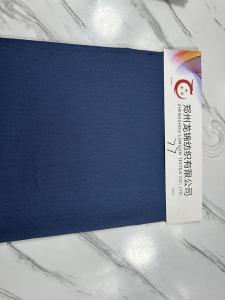 Quality Blue Printed Fire Retardant Fabric Roll Plain Twill Fire Resistant Fabric For Clothing wholesale
