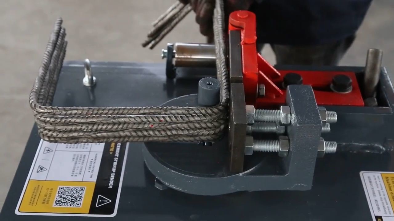 High Speed Rebar Cnc Automatic Steel Bending Machine 380v Gf25