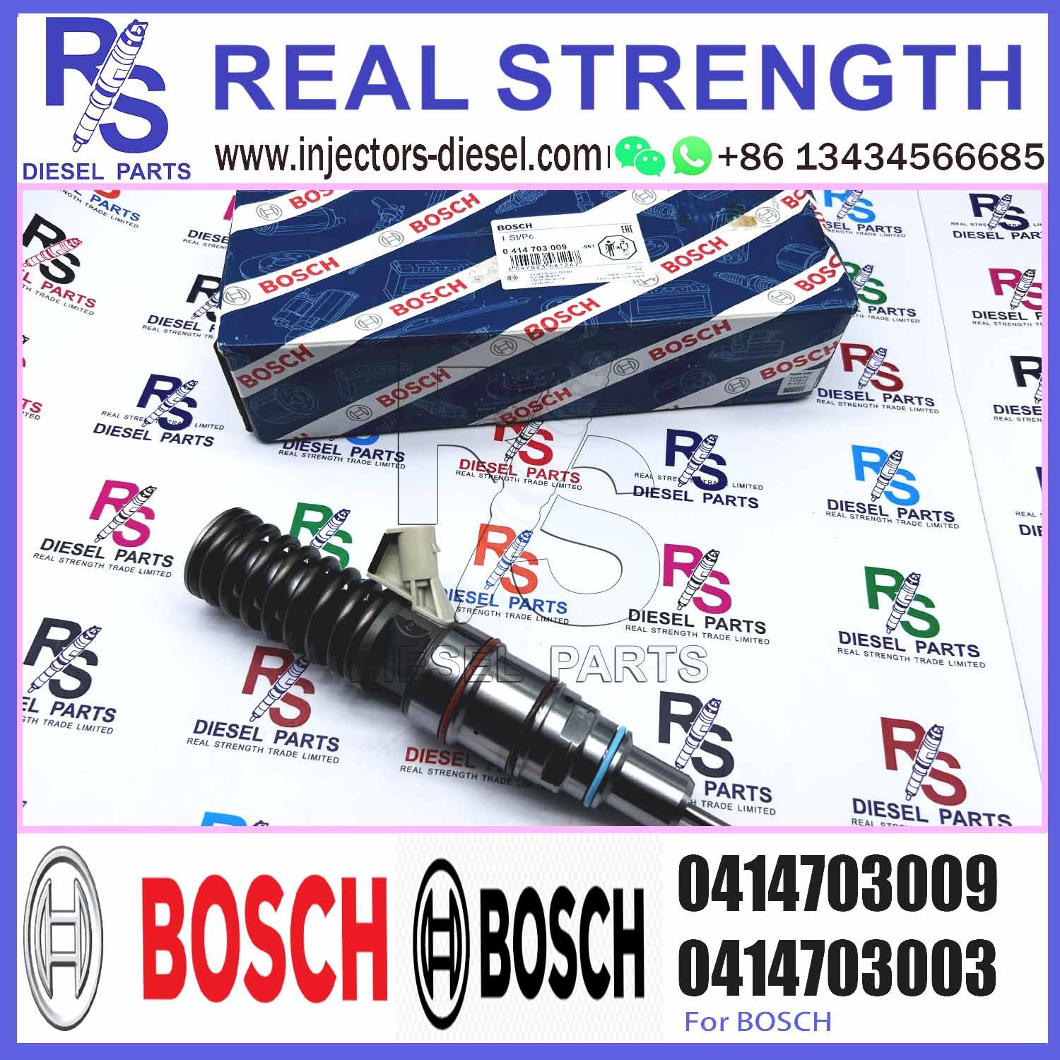 Diesel Fuel Unit injector 0414703009 for case Iveco fiat new holland 504154992 504287106 504128354