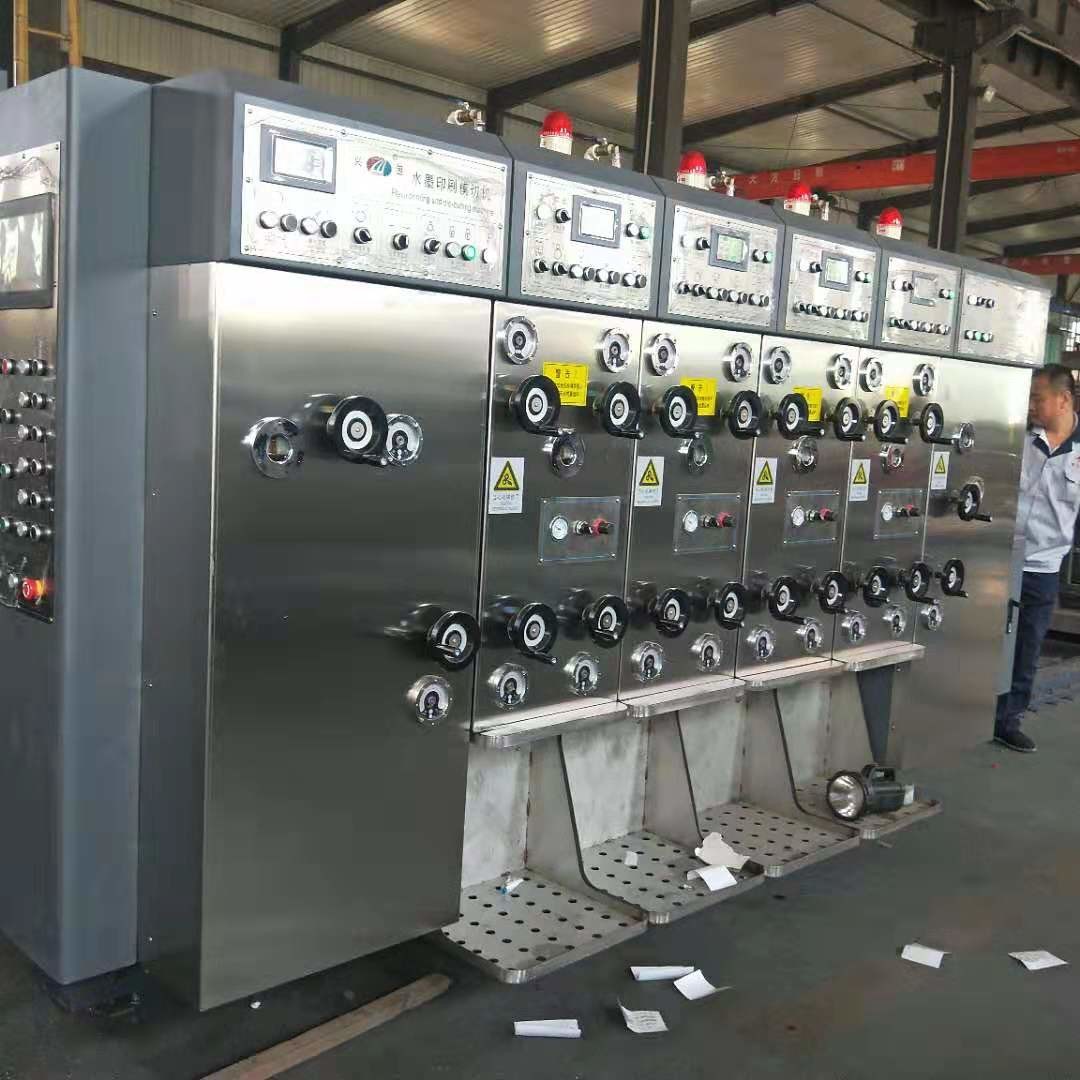 Hot Sale 4 Colors Flexo Graphic Printer Slotter Diecutter For Corrugated Cardboard