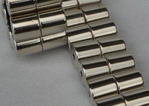 Quality Rare Earth Round Cylinder N38 N45 Neodymium Ring Magnets With Holes Multipurpose Use wholesale