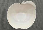 Apple Shape Melamine Dinnerware Bowl Diameter 15cm Weight 154g White Porcelain
