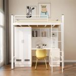 Mail packing Y Modern School Dormitory Bedroom Furniture Set Loft Metal Bunk Bed