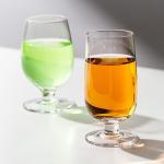 Airplane Glass Drinking Goblets 150ml 5 Ounces Small Short Stem Wine Glasses