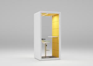 Quality Quality silent box with PET acoustic felt supper sound proof sound Isolation booth wholesale