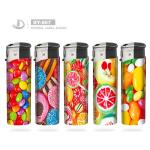 Electronic Flame Lighters for Normal Label Fruits Everyday Season