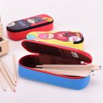 Lining 210 D Student Pencil Pouches Kids , Double Sided Pencil Case / Pencil Box
