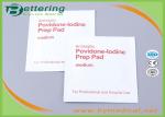 Disposable Antiphlogosis Povidone-Iodine Prep Pad Wipe Cleanser Swab for First