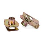 Metric Measurement System Spring Steel Speed Fastener OEM Precision Nut