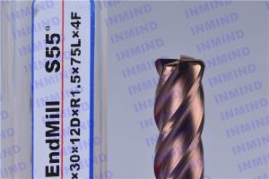 Quality Milling Machine Cutting Tools Radius Cutting Tool , Two Flute / Four Flute End Mill wholesale