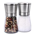 Glass Ceramic 132mm 170ml 235g Salt Pepper Grinder