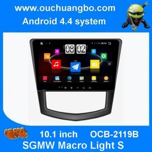 Quality Ouchuangbo car radio dvd stereo Android 4.4 for SGMW Macro Light S with Quad Core 16G HD 1024*600 3g wifi bluetooth wholesale