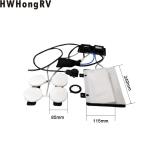 RV 4-ways pneumatic air bladder back lumbar support massage system car seat air