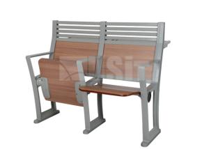 Quality USIT Plywood Folding Student Desk Chair , Student Desk Chairs High Strength Steel Frame wholesale