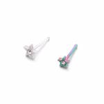 Wholesale Fashion Body Jewelry L Shape Stainless Steel Piercing Jewelry Ring