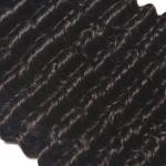 Deep Wave Brazilian Hair Bundles , Unprocessed Brazilian Curly Hair Bundles
