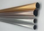 T5 T6 Polished Anodised Aluminium Tube Anodized Round Aluminium Extrusion