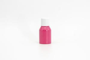 Quality 70ml 75ml PET Round Plastic Lotion Bottle Small Hot Pink Cosmetic Packaging Spray Bottle Colorful Flip Cap Screw Cap wholesale