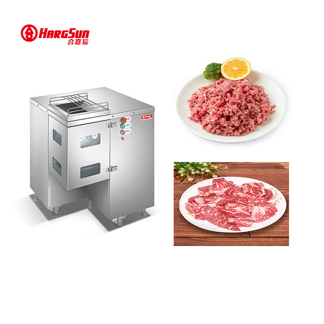 125kg Industrial Fresh Meat Cutter Machine 800kg/h ISO9001 Certified