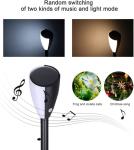 Waterproof Outdoor Pathway Garden Solar LED Music Lawn Lamp Landscape IP65 ROHS