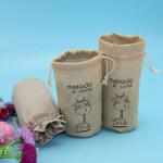 Heat Preservation Pot Package Round Bottom Jute Drawstring Pouch