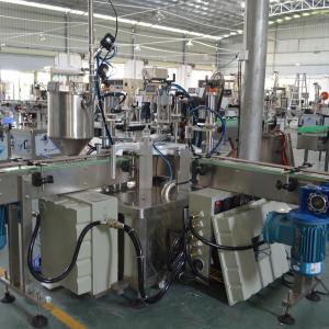 Quality Automatic Liquid Filling Machine for Commodity Glass Bottle Capping and Filling Line wholesale