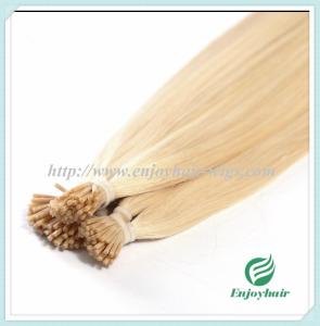 Quality Pre-Bonded Hair 10&quot;-28&quot; 100s/pack 60# color Straight Human Hair hair extension malaysian wholesale