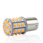 Long Lasting White LED Turn Signals For Cars 12V Aluminum Alloy Body White